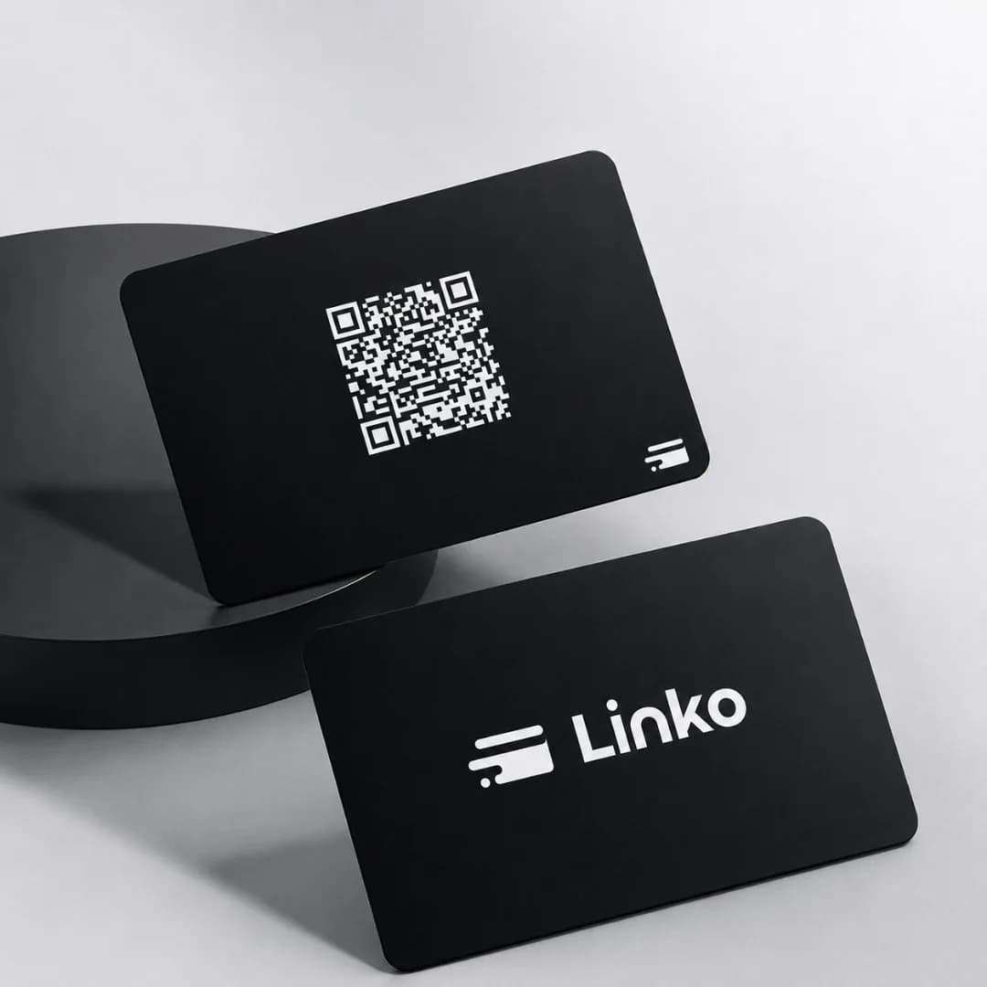 Carte NFC Linko noire